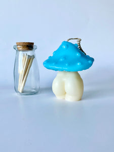Mushroom Maven Blue Top
