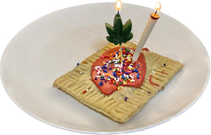 420 Novelty Joint and Pot Leaf Adult Cake Candles